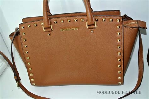 michael kors tasche braun mit nieten|Designer.